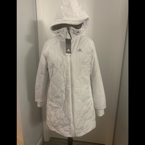 Adidas Reversible White Gray Jacket - Picture 2 of 8